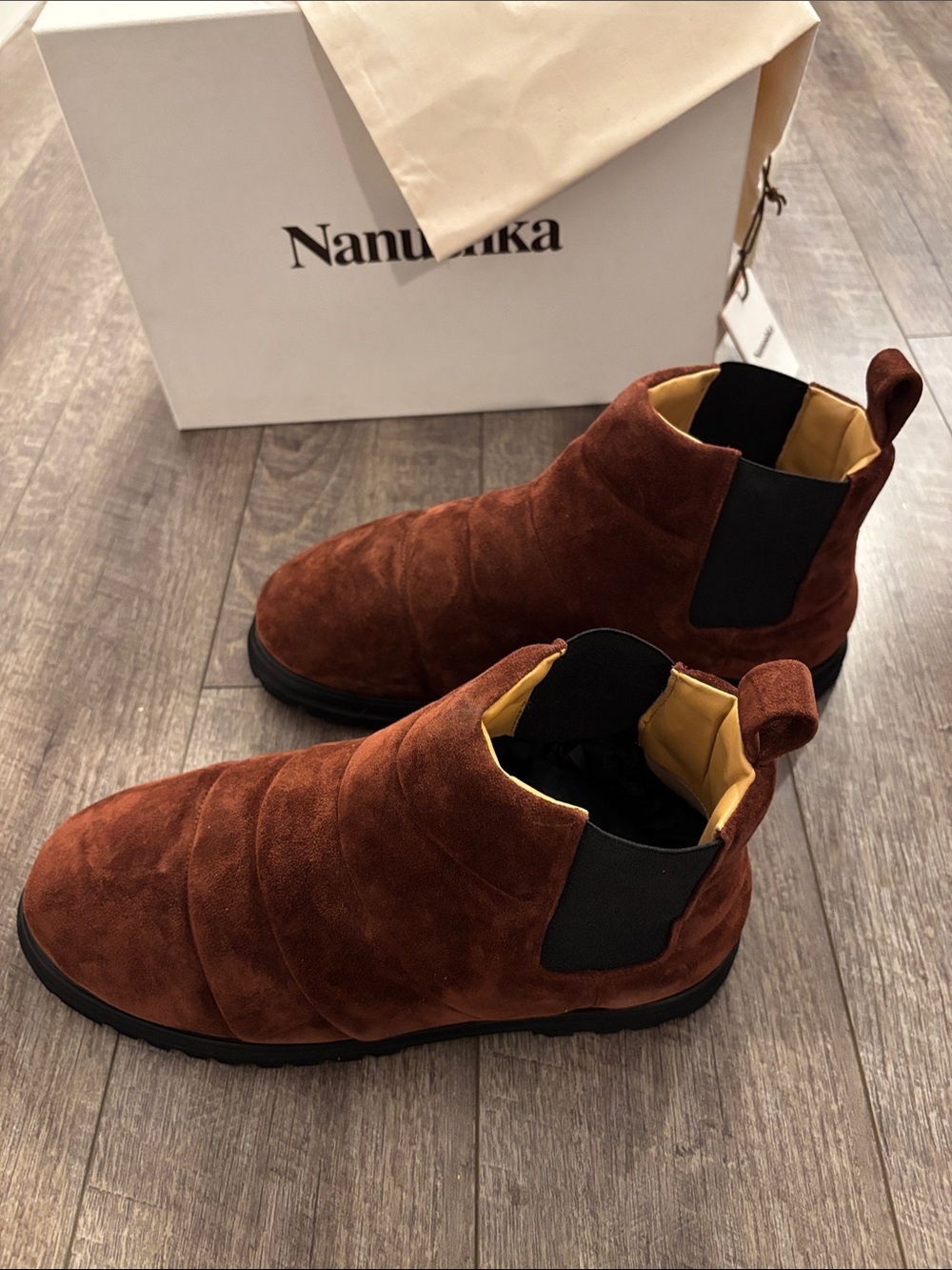 Nanushka Bede Rounded Toe Boot NIB - Picture 6 of 7